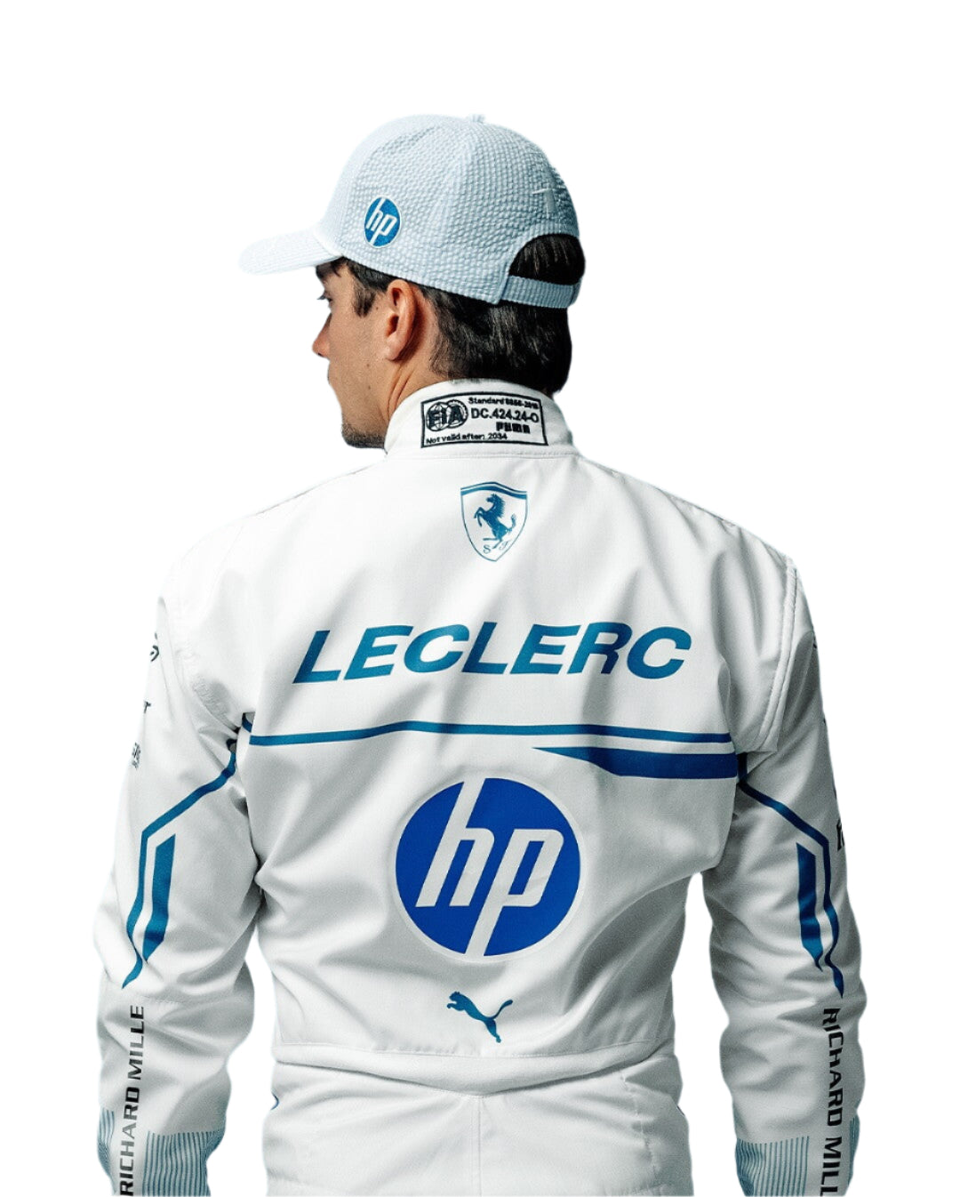 Charles Leclerc 2025 Ferrari HP Kart Race Suit | Scuderia Ferrari - My Racing Suits