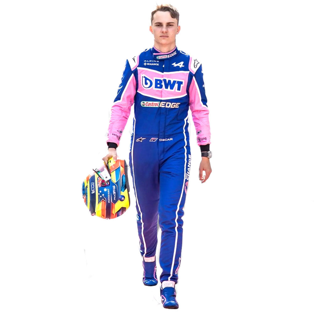 2022 Oscar Piastri BWT Alpine F1 Team Printed Race Suit