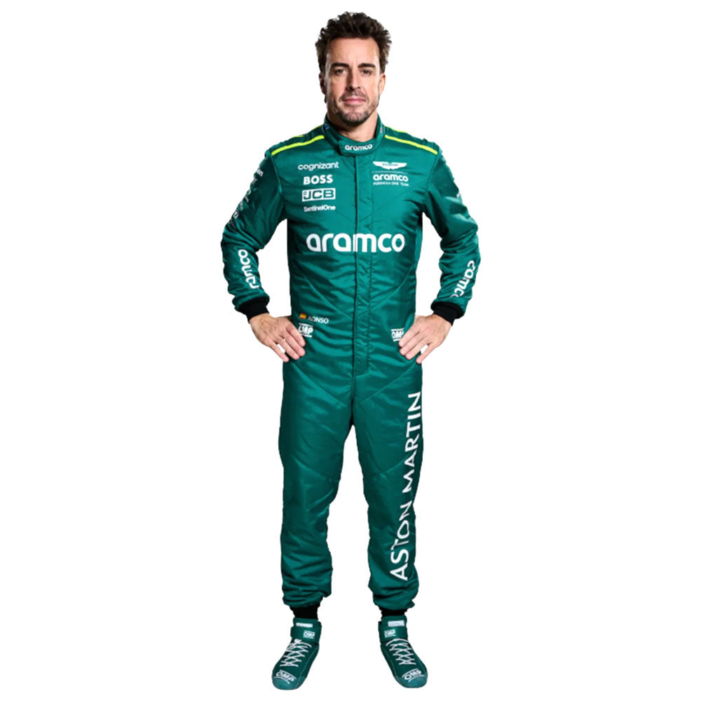 2024 Fernando Alonso Aston Martin F1 Team Printed Race Suit