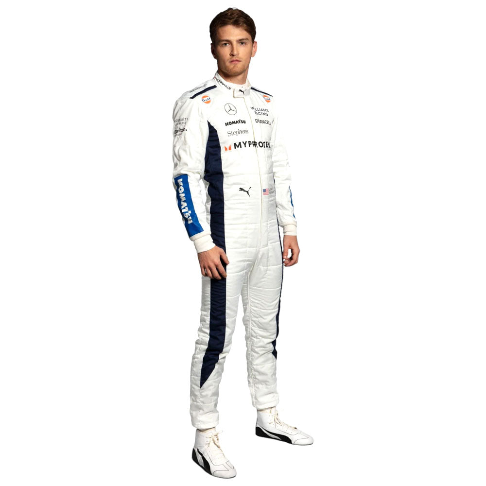 2024 Logan Sargeant Williams F1 Team Printed Race Suit