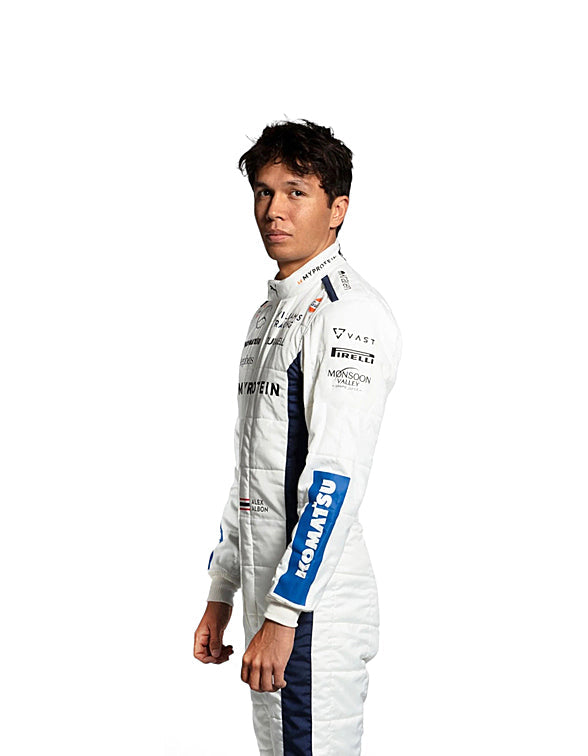 2024 New Alexander Albon F1 Team Williams Racing Printed Race Suit
