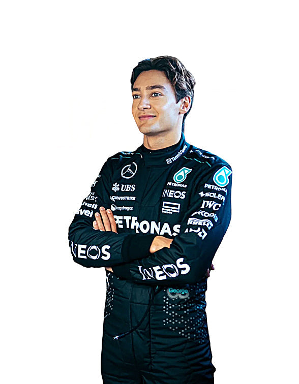 George Russell 2024 Go-Kart Racing Suit | Mercedes-AMG Petronas - My Racing Suits