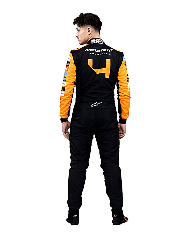 Lando Norris McLaren 2024 Kart Race Printed Suit - My Racing Suits