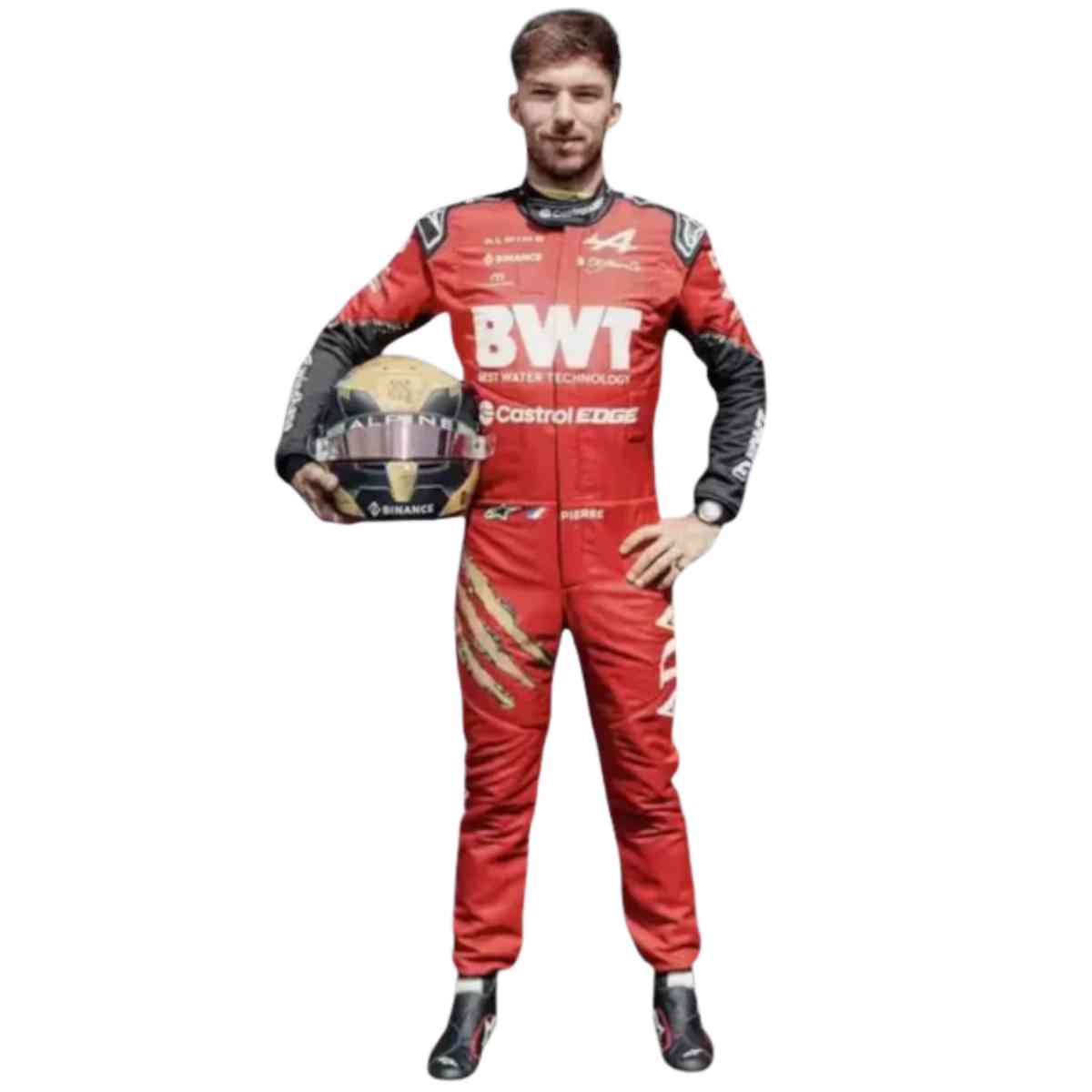 2025 Pierre Gasly BWT F1 Printed Race Suit – Team Alpine