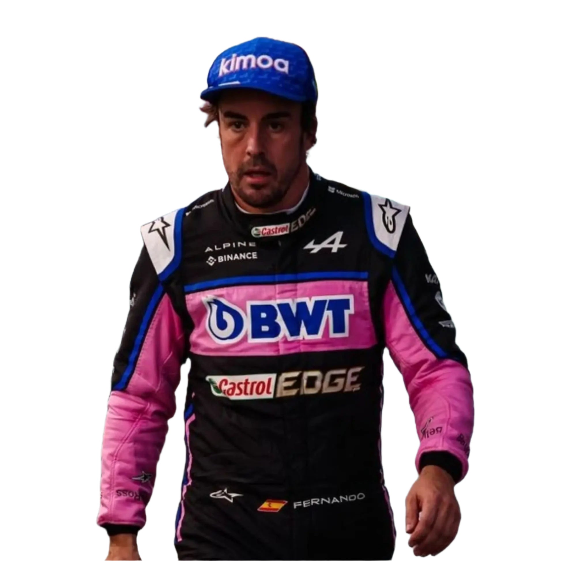 2022 Fernando Alonso “Italian GP” Alpine F1 Printed Race Suit