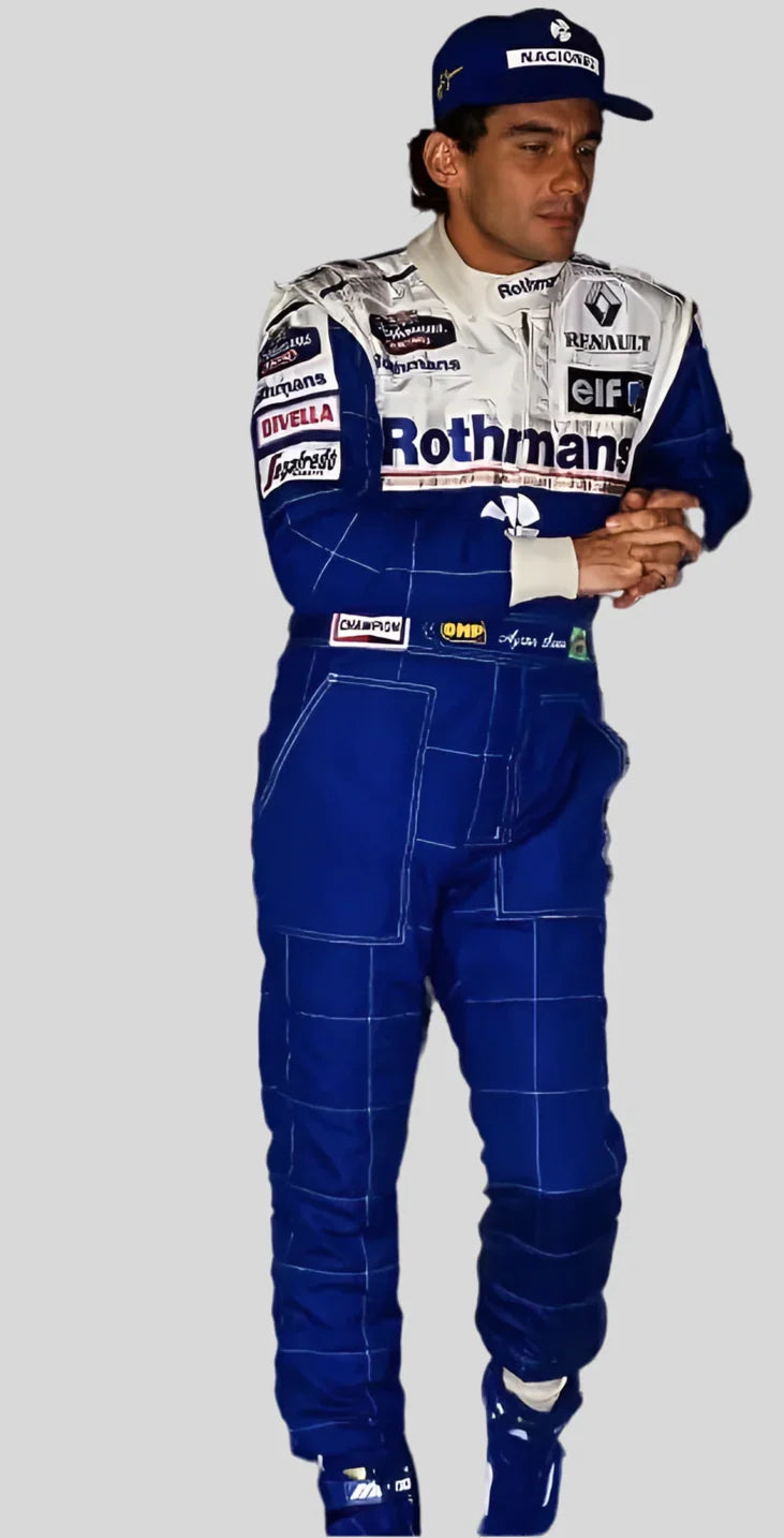 Ayrton Senna Karting Suit 1994 – Premium Embroidered Replica - My Racing Suits