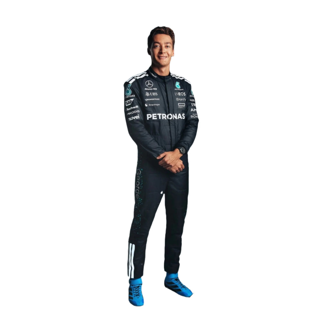 George Russell 2025 Go-Kart Racing Suit | Mercedes-AMG Petronas - My Racing Suits