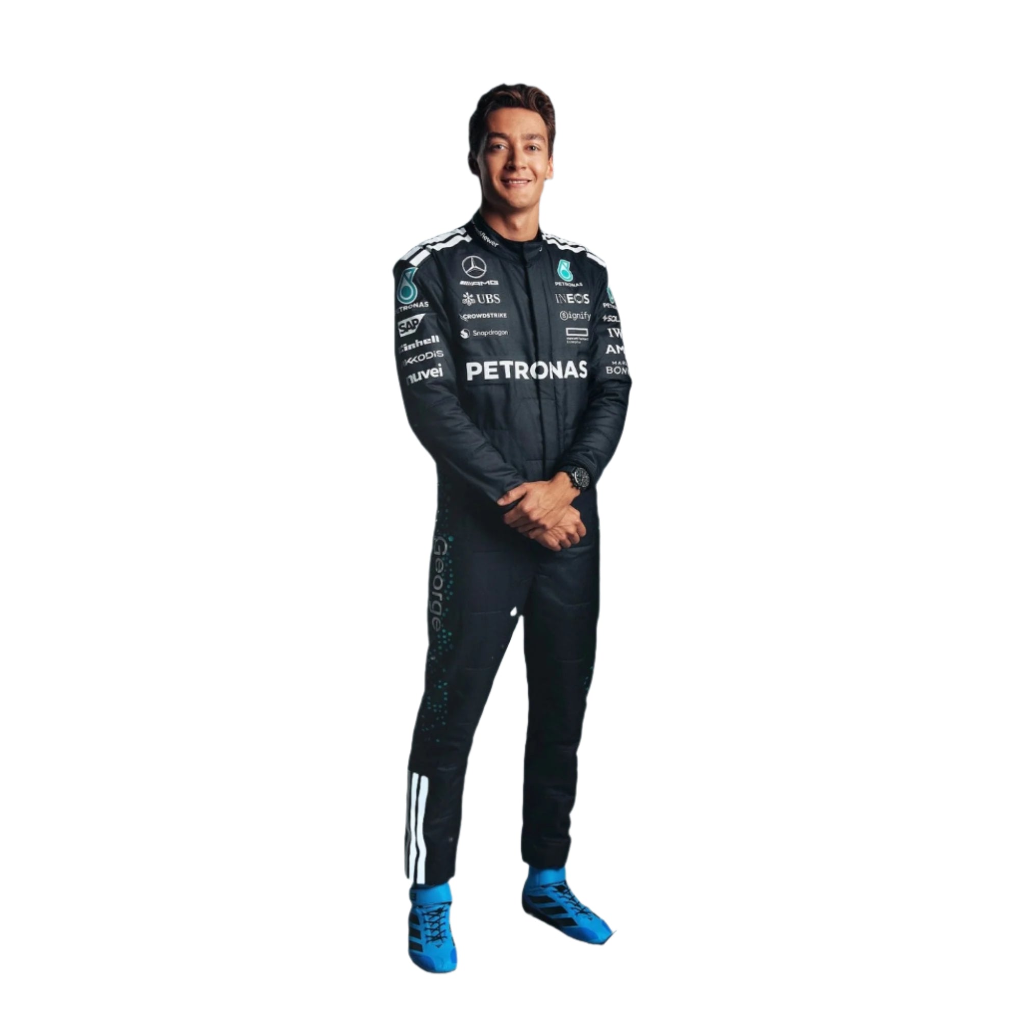 George Russell 2025 Go-Kart Racing Suit | Mercedes-AMG Petronas - My Racing Suits