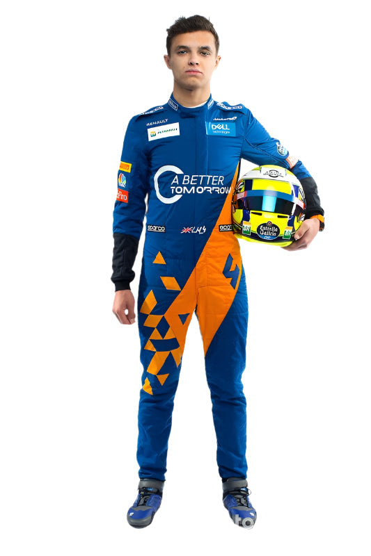 Lando Norris 2019 McLaren F1 Kart Race Suit - My Racing Suits
