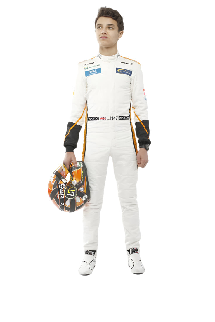 Lando Norris 2017 McLaren F1 Kart Race Suit - My Racing Suits