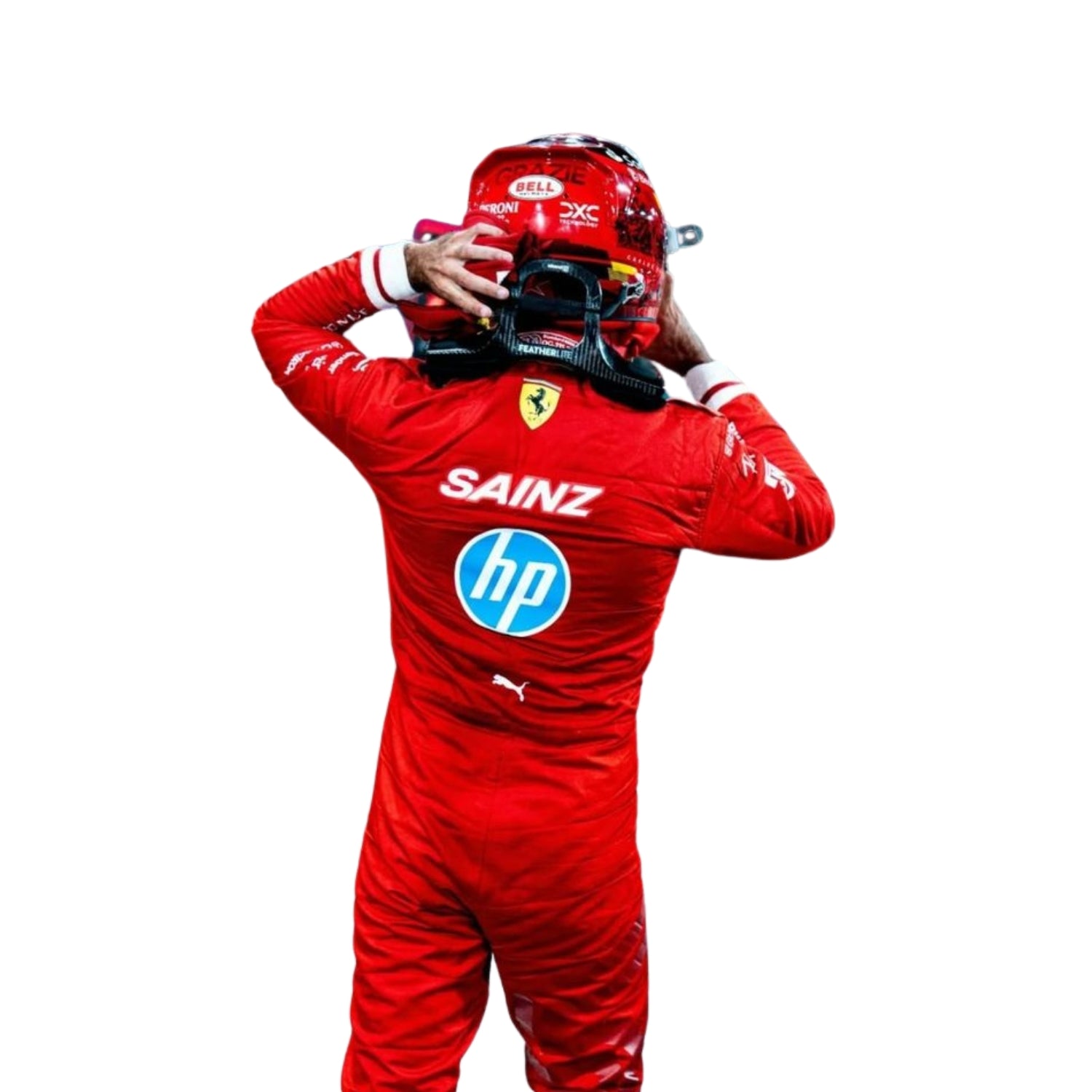 Carlos Sainz 2024 Ferrari HP Kart Race Suit – Premium Printed Fan Edition - My Racing Suits