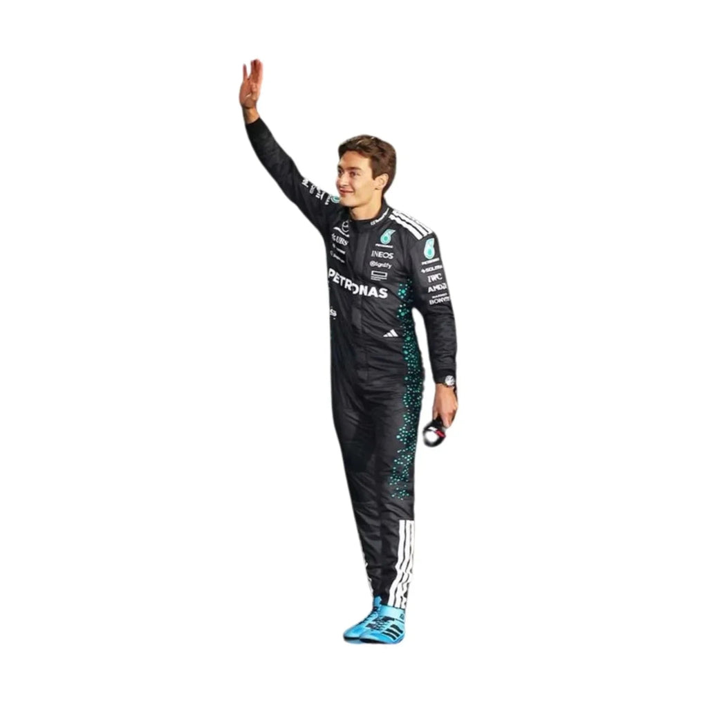 George Russell 2025 F1 Replica Racing Suit – Premium Printed Design - My Racing Suits