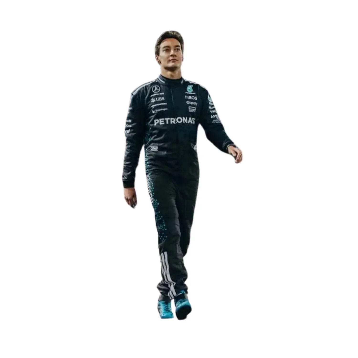 George Russell 2025 F1 Replica Racing Suit – Premium Printed Design - My Racing Suits