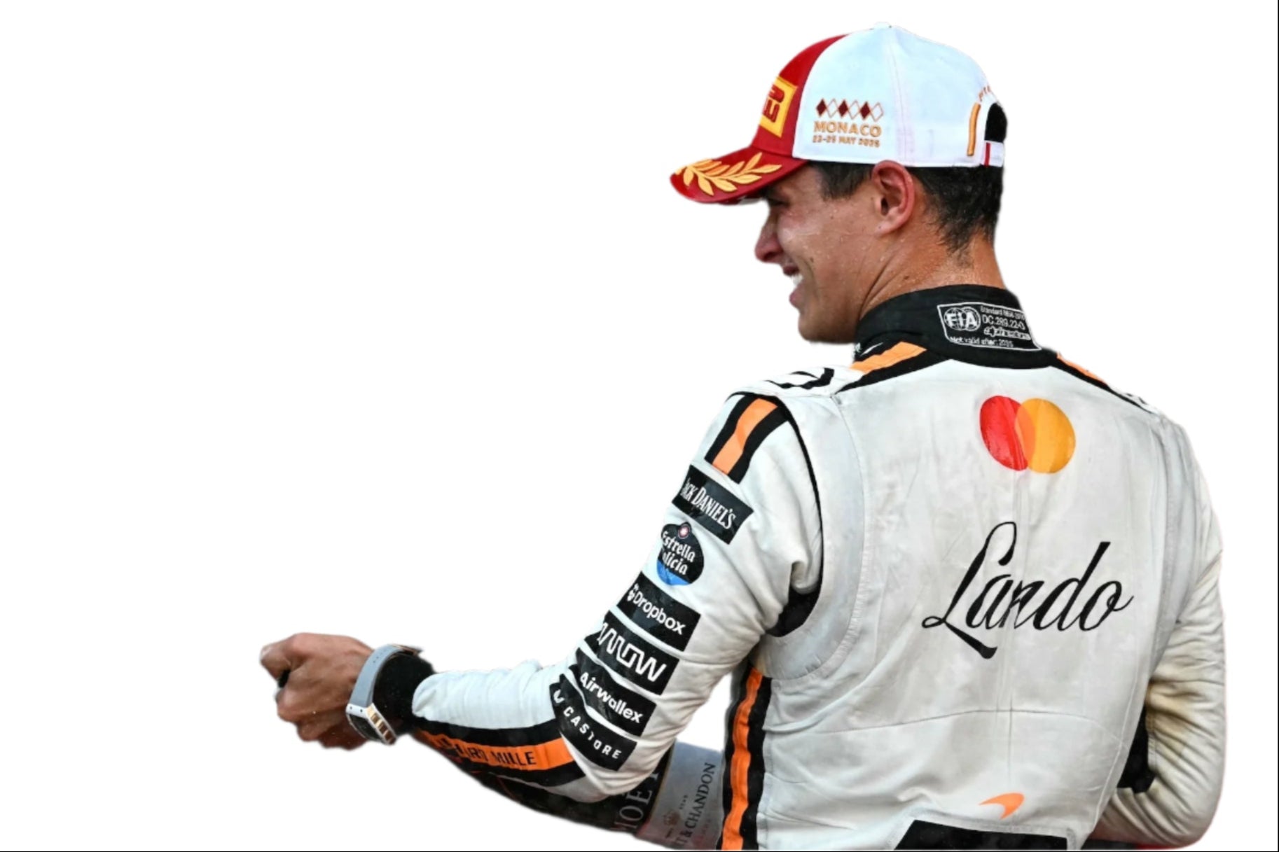 Lando Norris 2025 Monaco Gp McLaren F1 Kart Race Suit - My Racing Suits