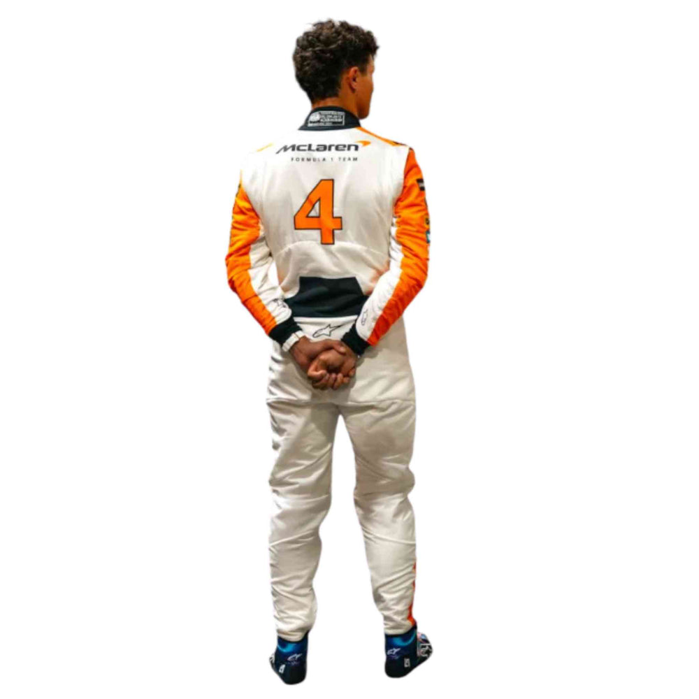 Lando Norris 2024 McLaren F1 Kart Race Suit - My Racing Suits
