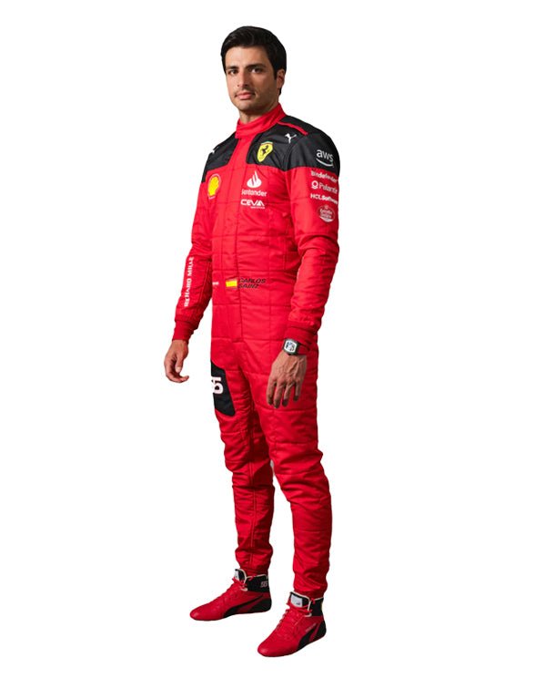Carlos Sainz 2023 Ferrari Race Suit – Scuderia Edition | Printed Replica - My Racing Suits
