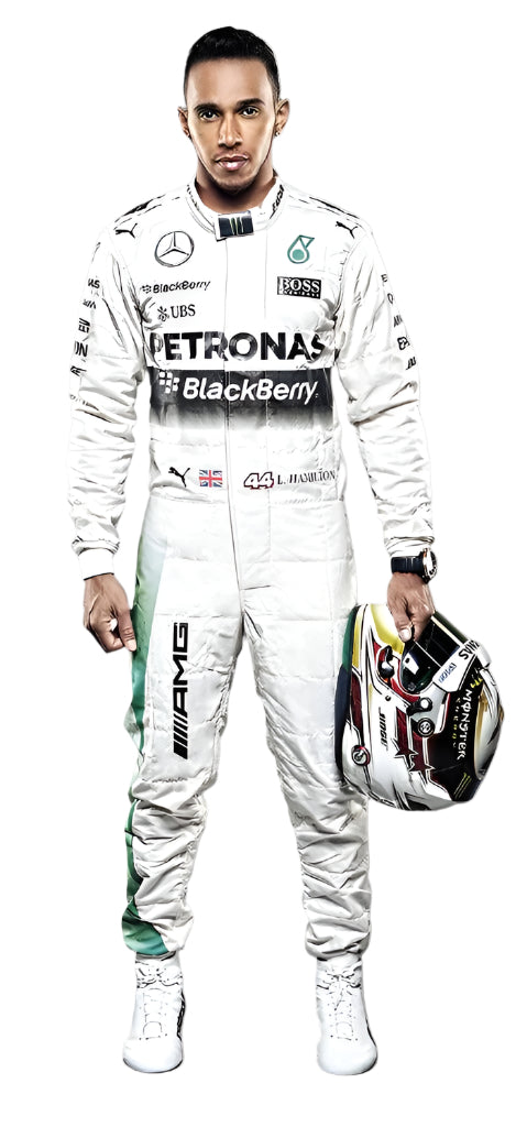 Lewis Hamilton 2014 Go-Kart Racing printed Suit | Mercedes-AMG Petronas F1 Team Replica - My Racing Suits