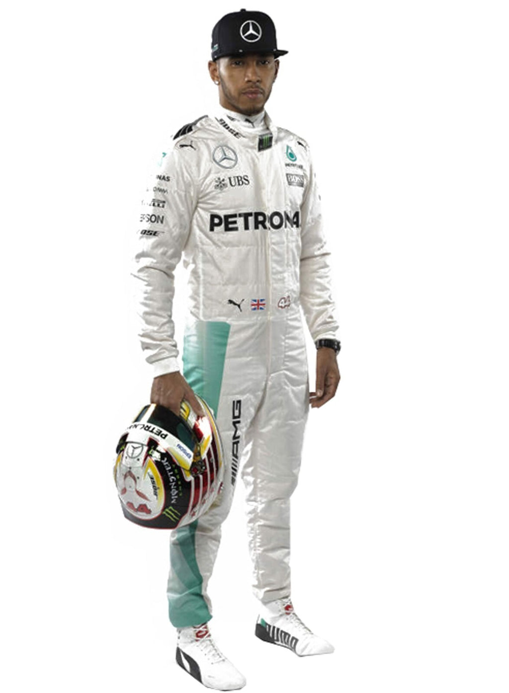 Lewis Hamilton 2016 Go-Kart Racing Suit | Mercedes-AMG Petronas F1 Team