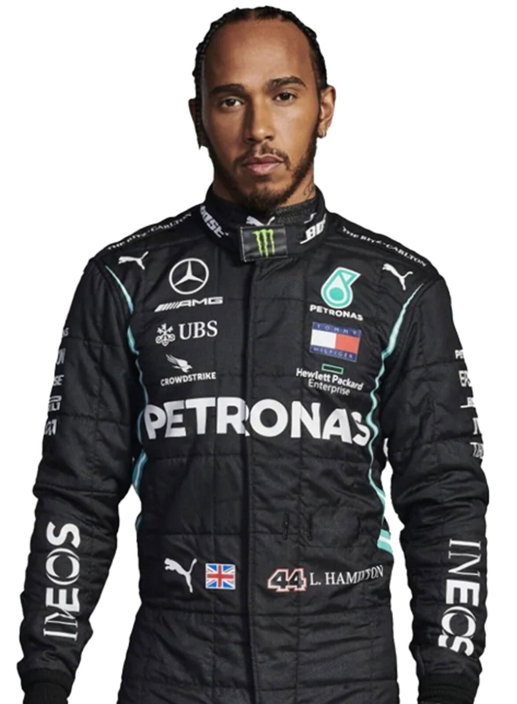 Lewis Hamilton 2021 Go-Kart printed Racing Suit | Mercedes-AMG Petronas F1 Suit