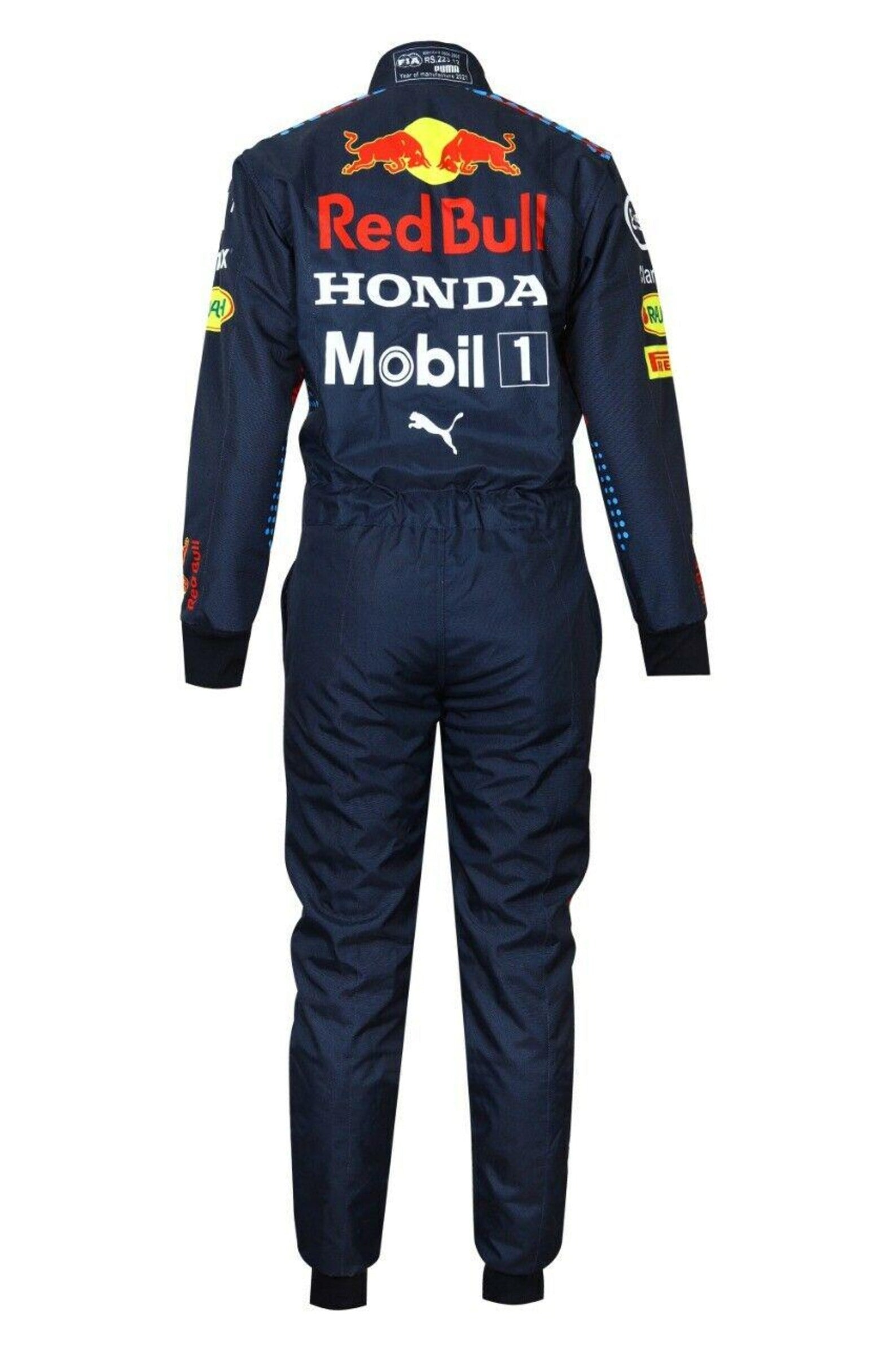F1 Max Verstappen 2021 Kart Suit – Red Bull Edition | Printed Finish