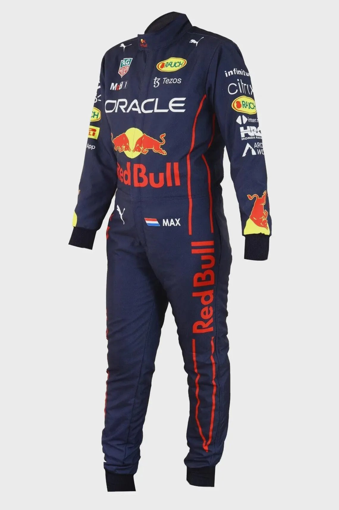 Max Verstappen 2022 Kart Suit – Red Bull Edition | Printed Finish