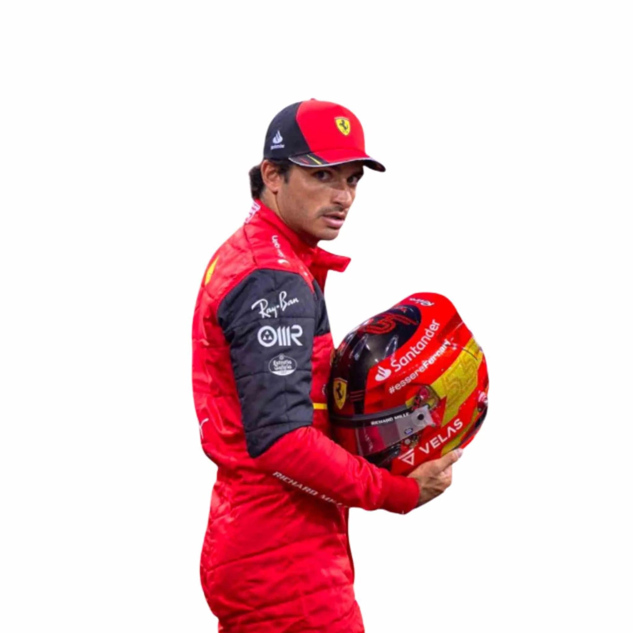 Carlos Sainz 2022 Ferrari Race Suit – Scuderia Edition | Printed Replica