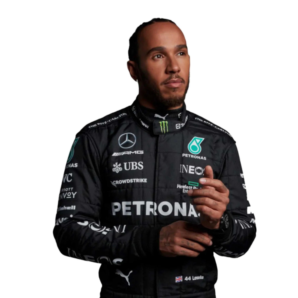 Lewis Hamilton 2023 Go-Kart Racing Printed Suit | Mercedes-AMG Petronas F1 Team