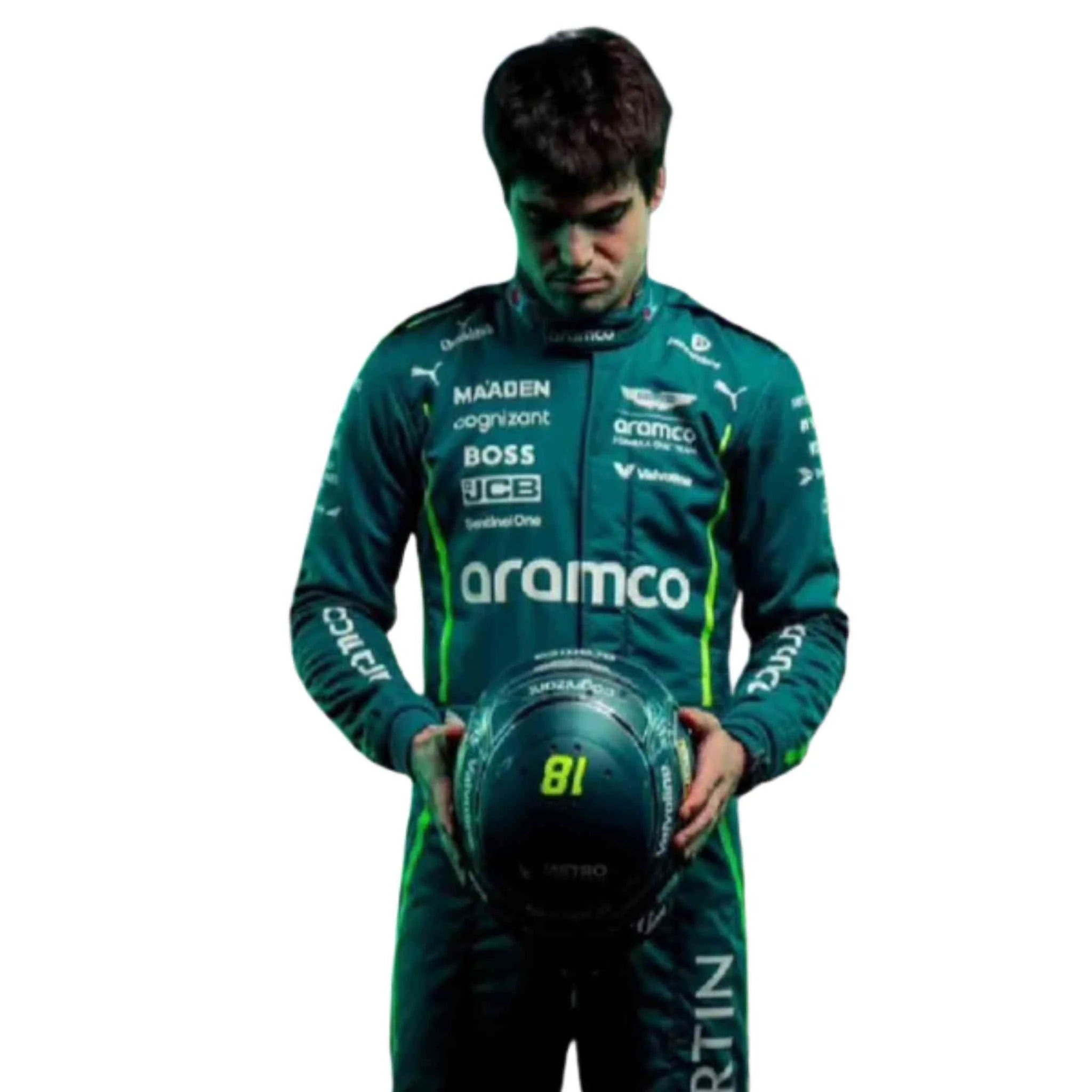 Lance Stroll 2025 F1 Racing Suit – Premium Printed Fan Gear