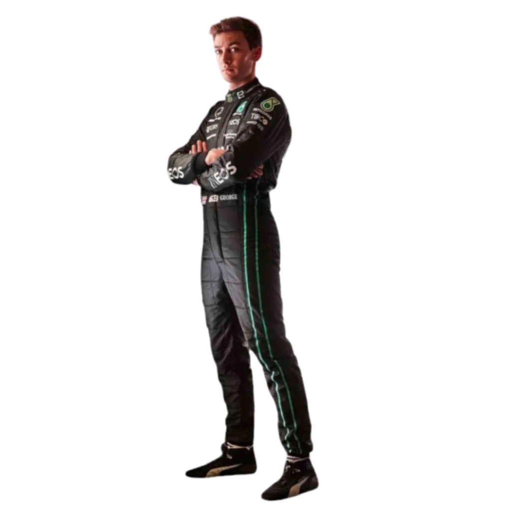 George Russell 2022 Go-Kart Racing Printed Suit | Mercedes-AMG Petronas