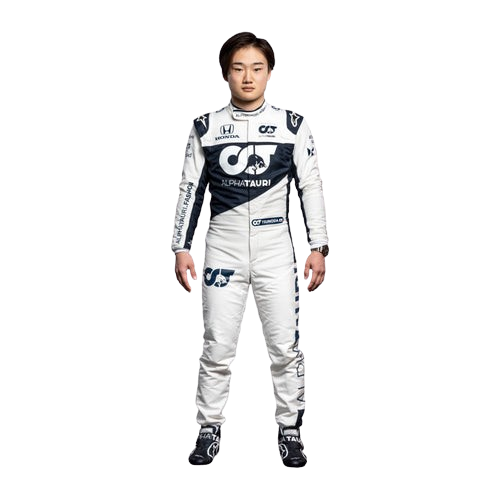 Yuki Tsunoda 2021 Red Bull AlphaTauri F1 Race Suit – Printed Replica
