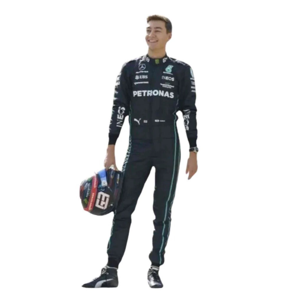 George Russell 2022 Go-Kart Racing Printed Suit | Mercedes-AMG Petronas