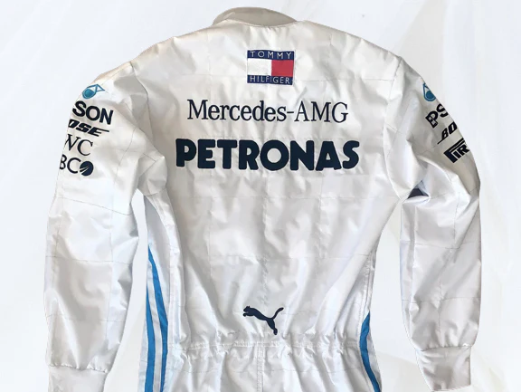 Lewis Hamilton 2019 Mercedes F1 Suit | Embroidered Racing Suit