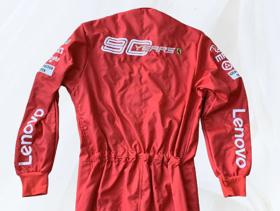 Charles Leclerc 2019 Ferrari 90 Years Suit | Embroidered F1