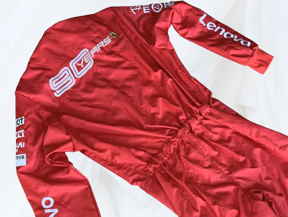 Charles Leclerc 2019 Ferrari 90 Years Suit | Embroidered F1