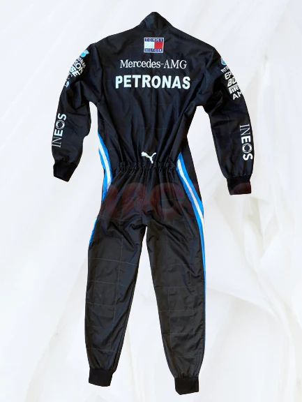 Lewis Hamilton 2020 Mercedes F1 Suit | Embroidered Racing Suit