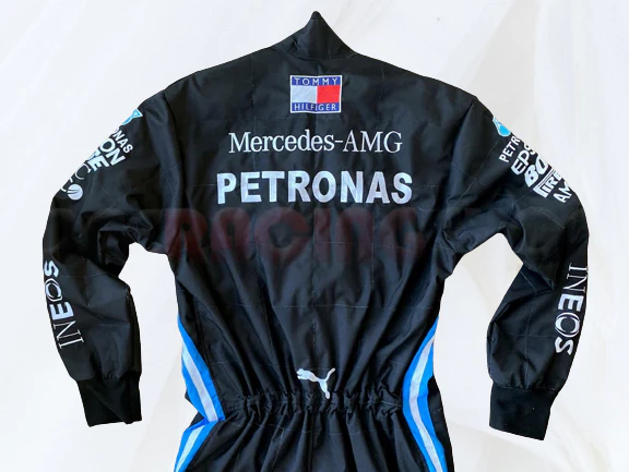 Lewis Hamilton 2020 Mercedes F1 Suit | Embroidered Racing Suit
