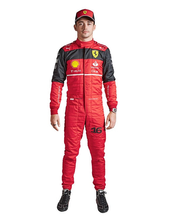 F1 Charles Leclerc 2022 Ferrari Race Suit – Scuderia Edition | Printed Replica