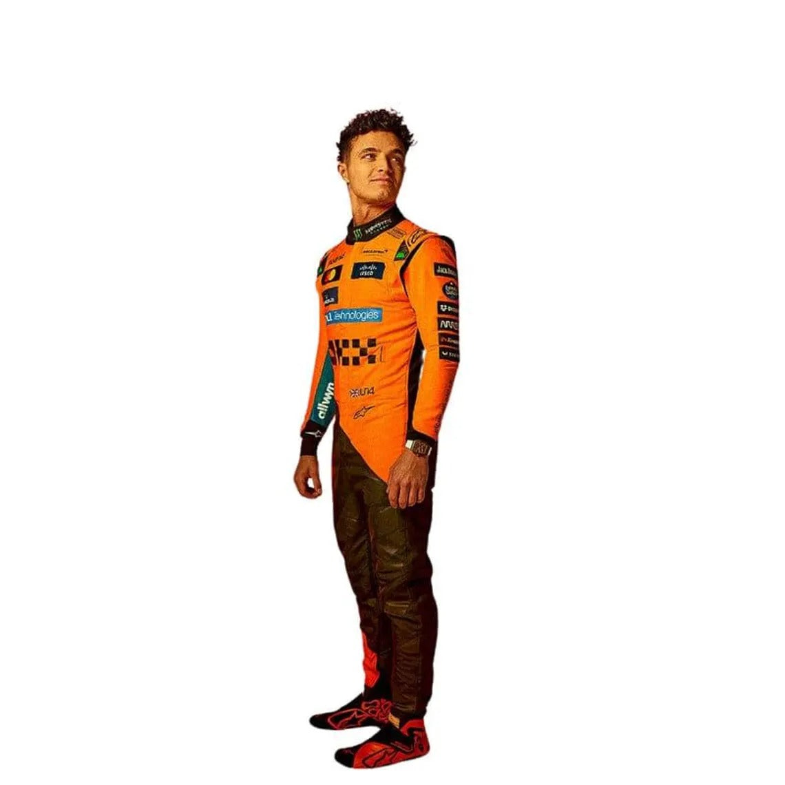 Lando Norris 2025 F1 Suit – McLaren Edition | Printed Replica