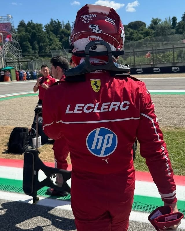 Charles Leclerc 2025 Ferrari F1 Printed Race Suit
