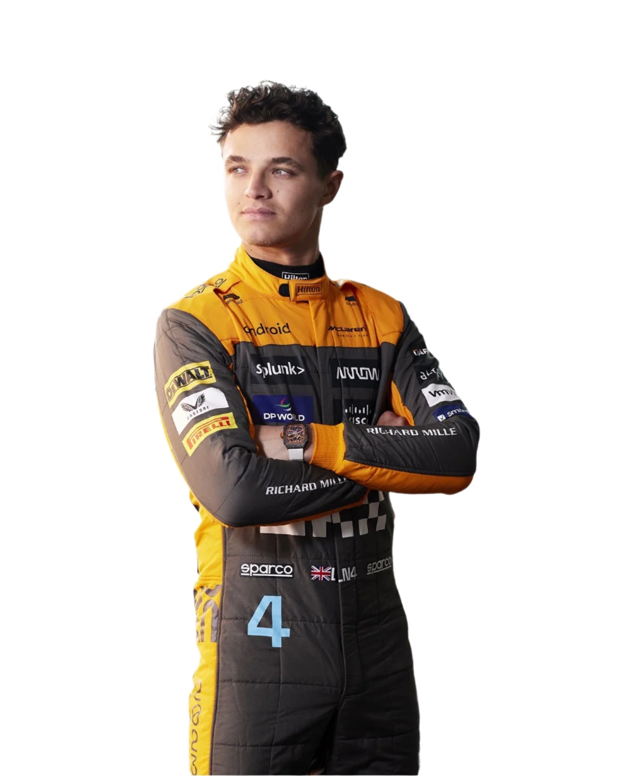 Lando Norris McLaren 2023 Kart Race Printed Suit - My Racing Suits
